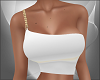 Liney White Halter
