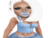 BubbleGum Heart Blue