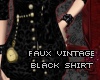 [P] faux vintage black