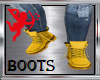 DC.. BOOTS YELLOW  MALE