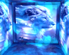LD-Lion Blue Background