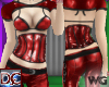 Slick Pvc Militaria Red