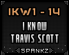 I Know - Travis Scott