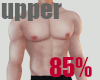 !Upper 85%