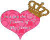 Queen of heart sticker