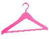 Pink Cloths Hanger Avy