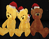 CHRISTMAS TEDDY BEARS