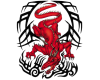 Ebon~Red Tribal Dragon