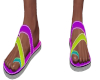 Zion Neon Sandals