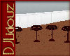 DJL-Blood Quad Stools