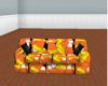 candy corn couch