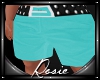 Teal Shorts