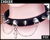 金. Gothic Choker