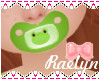 ➳Kids Frog Paci