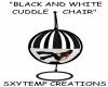 Black/White Cuddle Swing