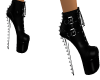 spiked boot