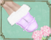 A: Purple snow boots