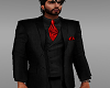 SR~ Red Tie Suit Jacket