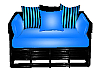 Blue Mustang Sofa