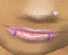Purple LipPiercing