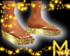 Gold Member Flip-Flops
