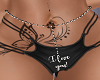 I Love You! Belly Chain
