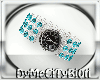 Teal Diamond Watch