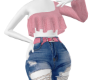 Outfit Pink jeans