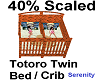 40% Totoro Twin Crib