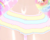 frilly rainbow skirt!♡
