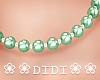 !D! Kid Necklace Green