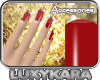 LK™ Gold N' Red Nails