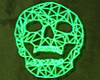 WireFrame Skull NEONSIGN