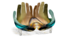 stain glass hand