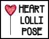 Heart Lolli Pose