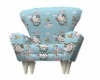 Hello Kitty Chair~Blue