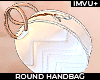 ! crochet handbag round