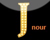 J Yellow Letter Lamps
