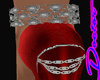 High heels Red, chained