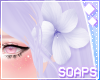 +Hair Flower L Purple