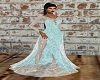 HME~Teal N Lace Gown