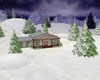 Winter Holiday Cabin