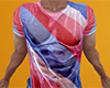 Stripes Wet T-Shirt (M)