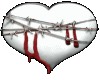 Gothic heart blood