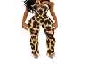 full outfit leopard prin