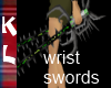 dark wrist swords