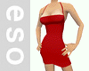 Li'l Red Halter Dress