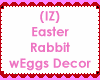 Easter Rabbit wEggs Deco