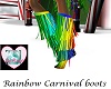 Rainbow Carnival Boots