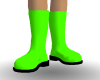 green rain boots